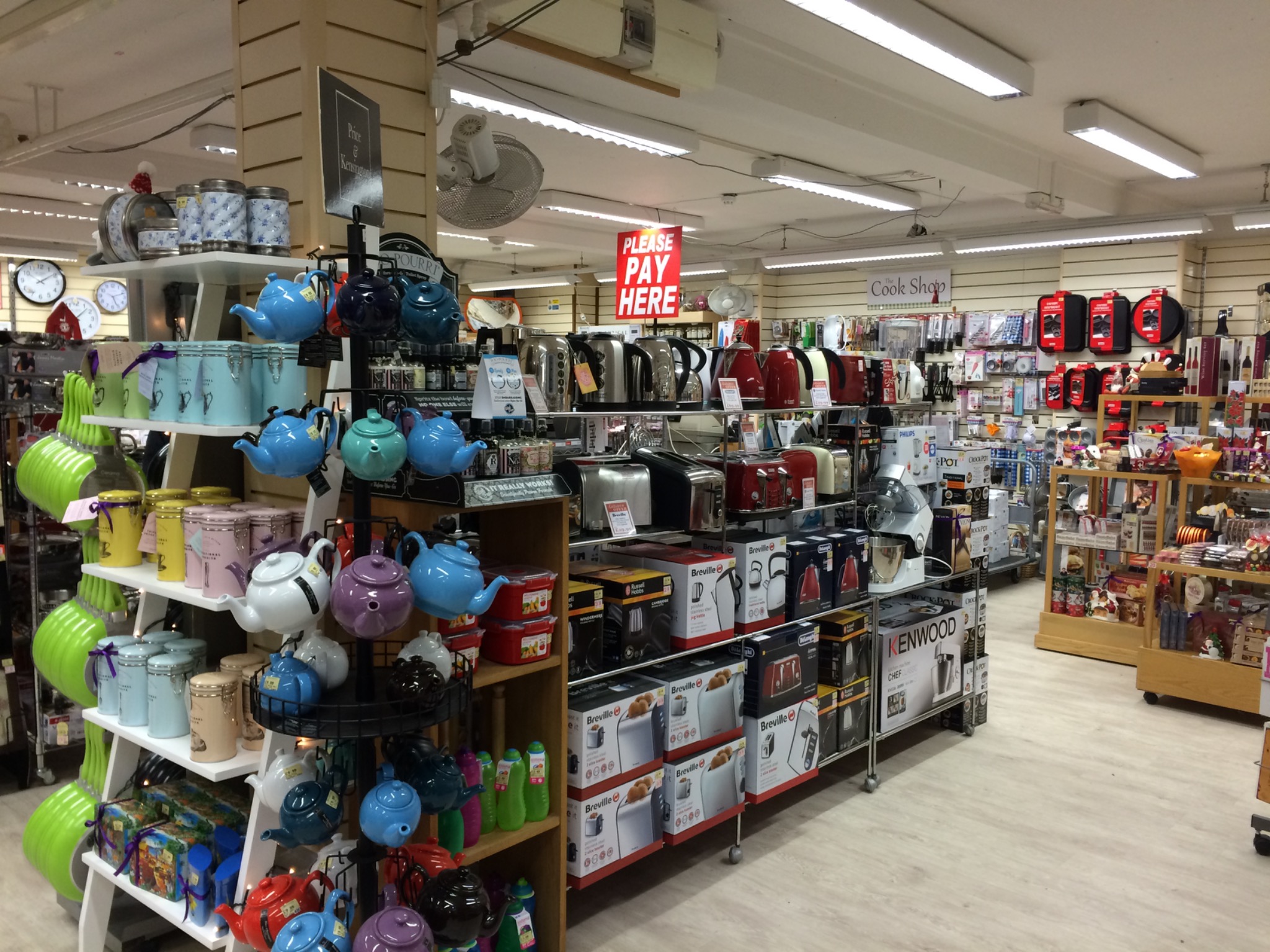 The later Barsleys cookware department